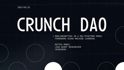 CrunchDAO .